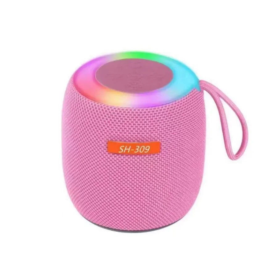 Caixa de Som com Luzes RGB