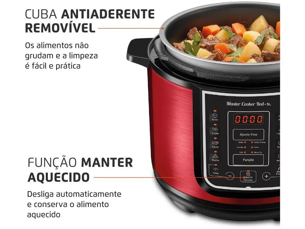 Panela de Pressão Elétrica Mondial - 220V