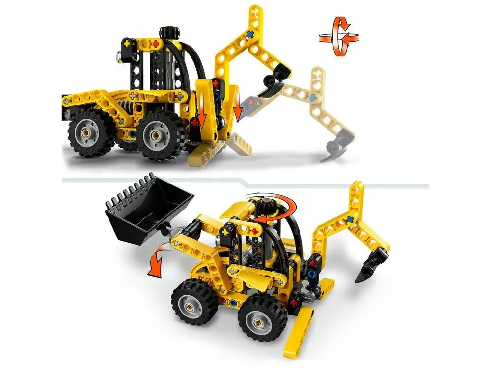 LEGO Retroescavadeira 104 Peças